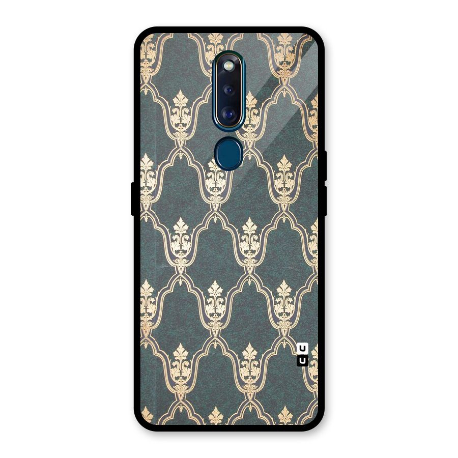 Ultra Beauty Pattern Glass Back Case for Oppo F11 Pro