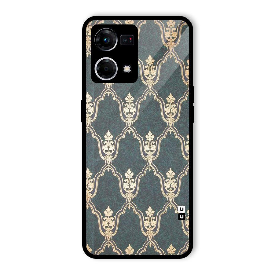 Ultra Beauty Pattern Glass Back Case for Oppo F21 Pro 4G