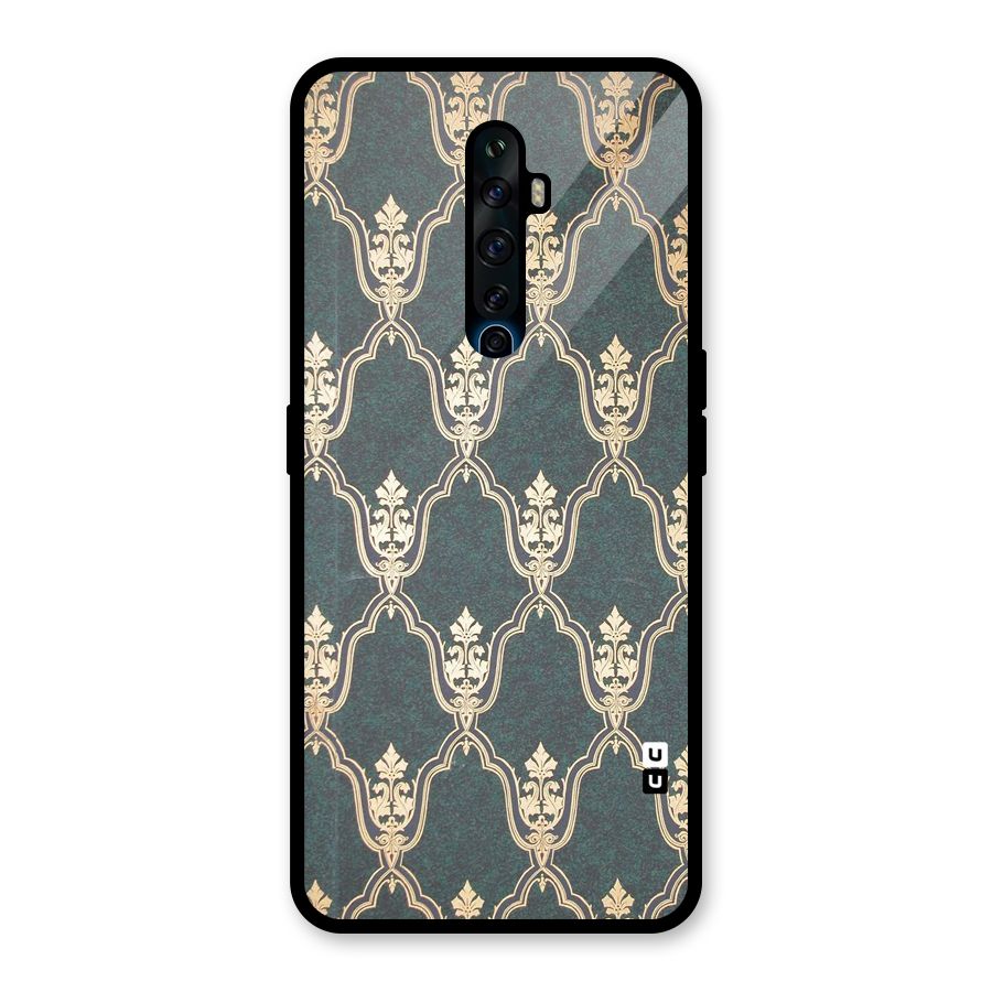 Ultra Beauty Pattern Glass Back Case for Oppo Reno2 F