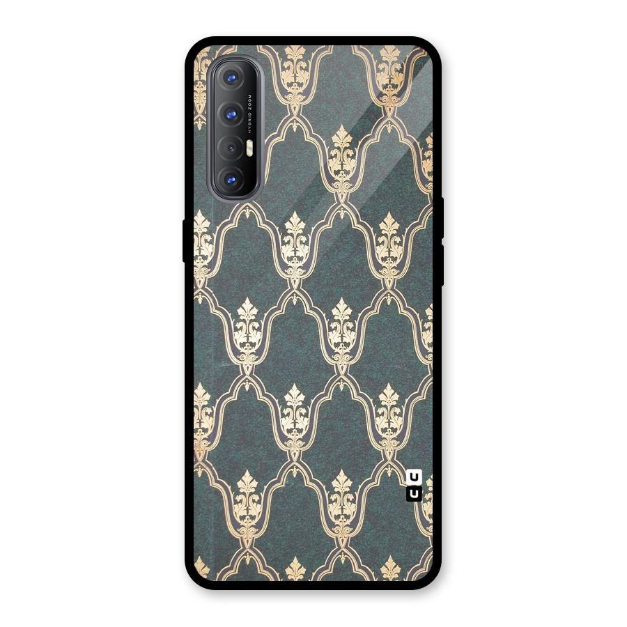 Ultra Beauty Pattern Glass Back Case for Oppo Reno3 Pro