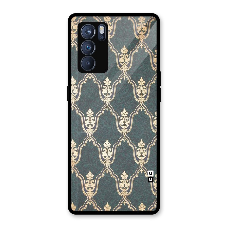 Ultra Beauty Pattern Glass Back Case for Oppo Reno6 Pro 5G