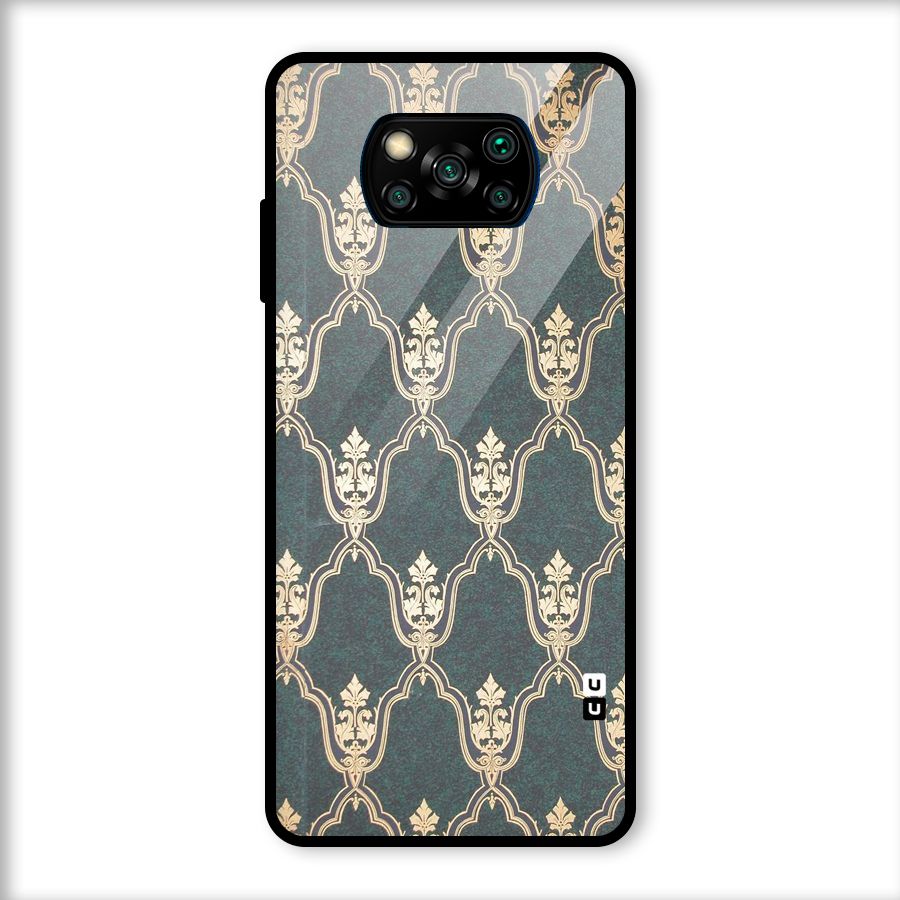 Ultra Beauty Pattern Glass Back Case for Poco X3