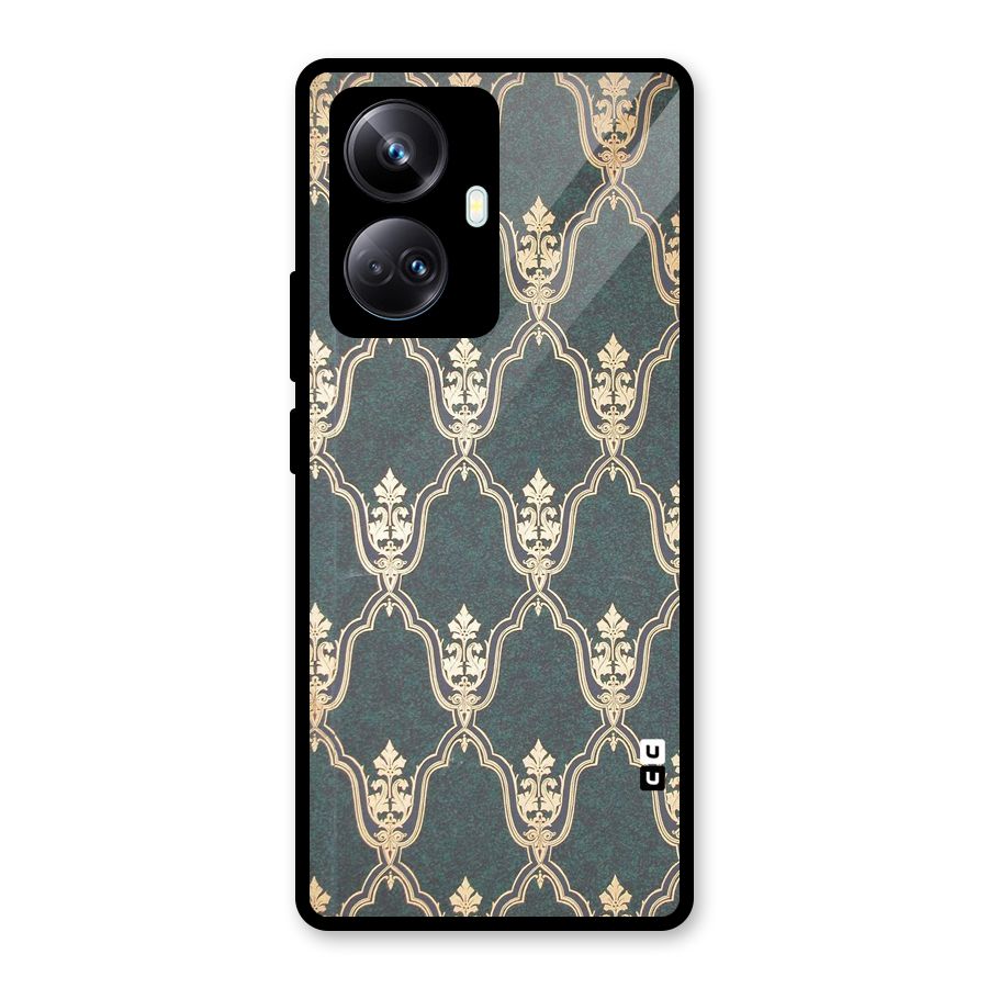 Ultra Beauty Pattern Glass Back Case for Realme 10 Pro Plus