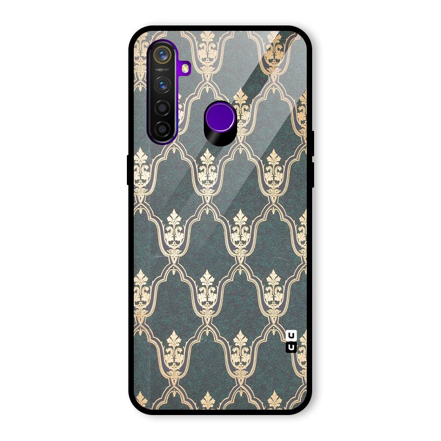 Ultra Beauty Pattern Glass Back Case for Realme 5 Pro