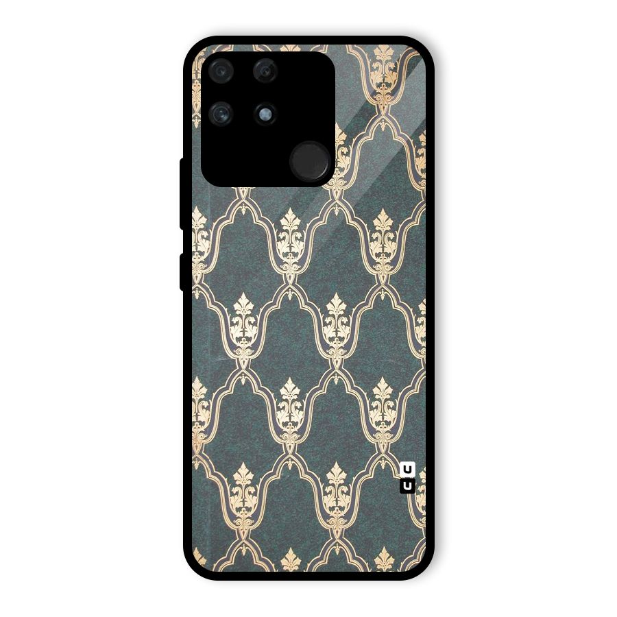 Ultra Beauty Pattern Glass Back Case for Realme Narzo 50A