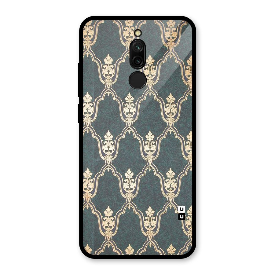 Ultra Beauty Pattern Glass Back Case for Redmi 8