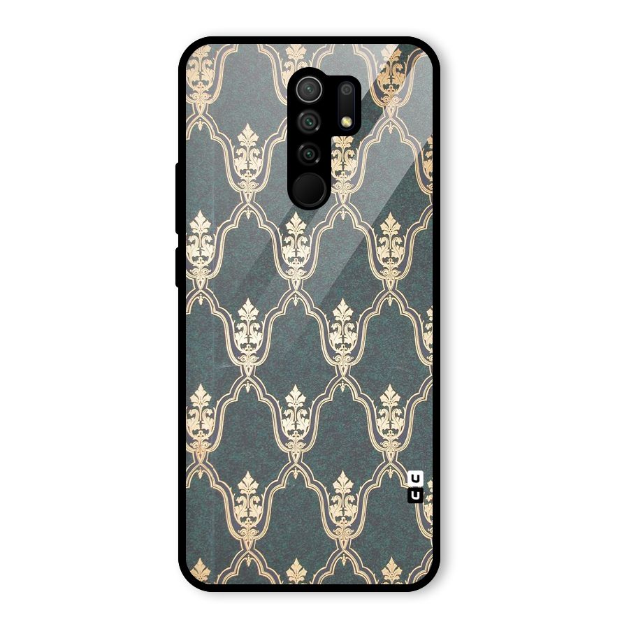 Ultra Beauty Pattern Glass Back Case for Redmi 9 Prime