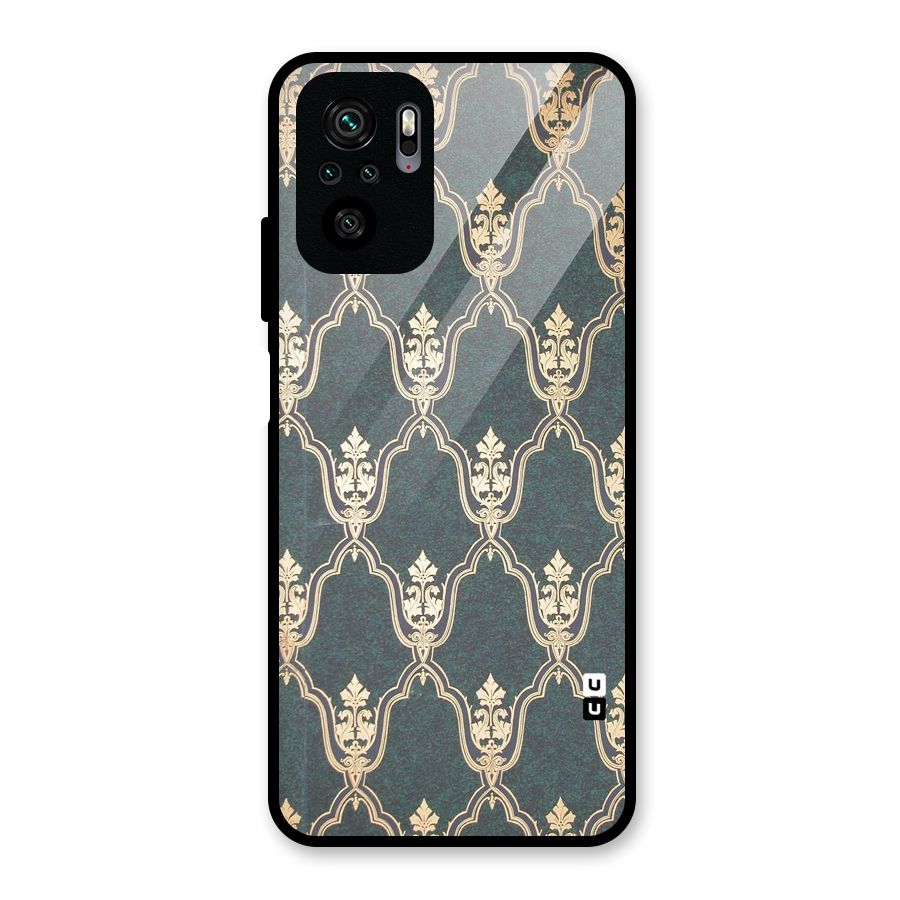 Ultra Beauty Pattern Glass Back Case for Redmi Note 10S