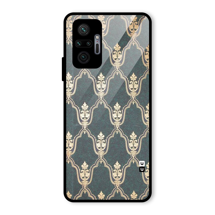 Ultra Beauty Pattern Glass Back Case for Redmi Note 10 Pro
