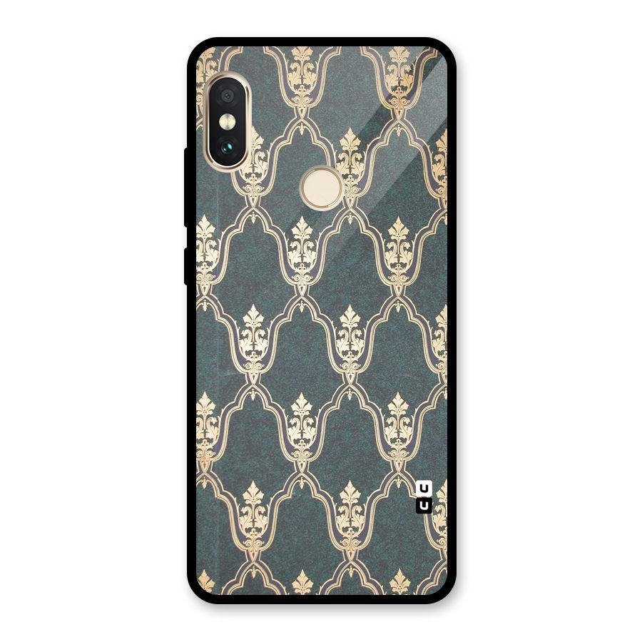 Ultra Beauty Pattern Glass Back Case for Redmi Note 5 Pro
