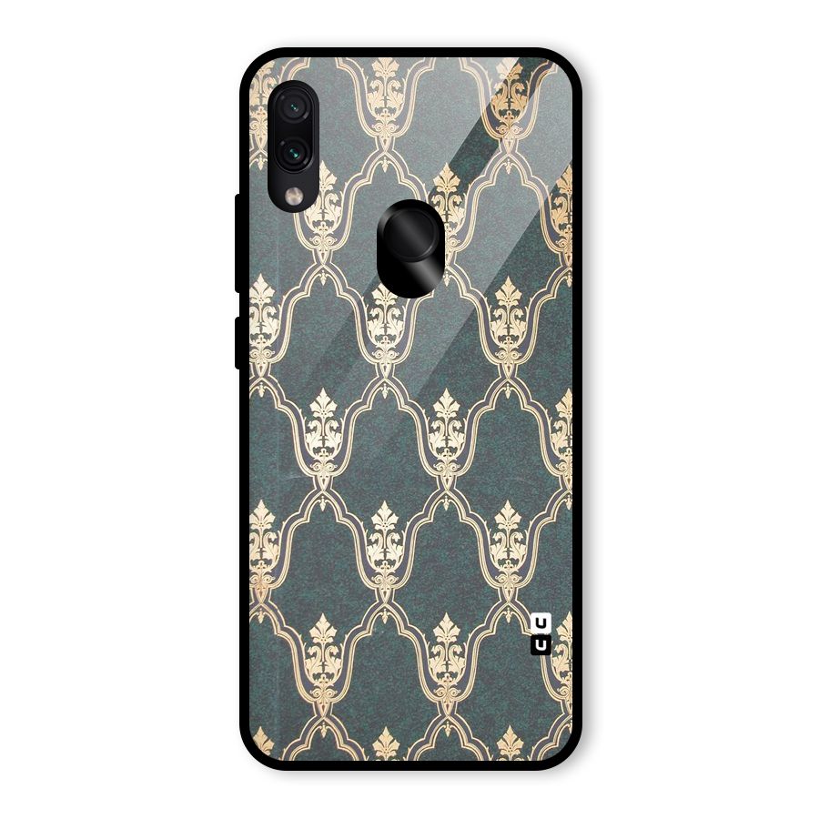 Ultra Beauty Pattern Glass Back Case for Redmi Note 7 Pro