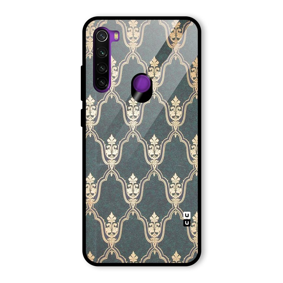 Ultra Beauty Pattern Glass Back Case for Redmi Note 8