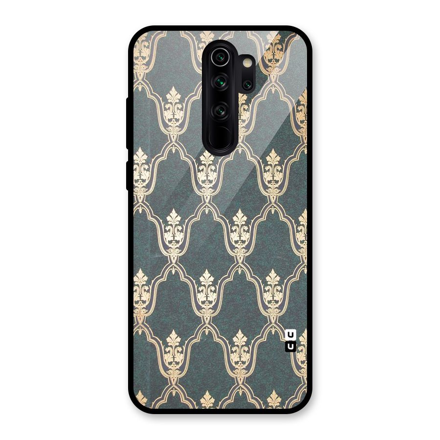 Ultra Beauty Pattern Glass Back Case for Redmi Note 8 Pro