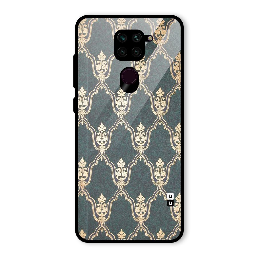 Ultra Beauty Pattern Glass Back Case for Redmi Note 9