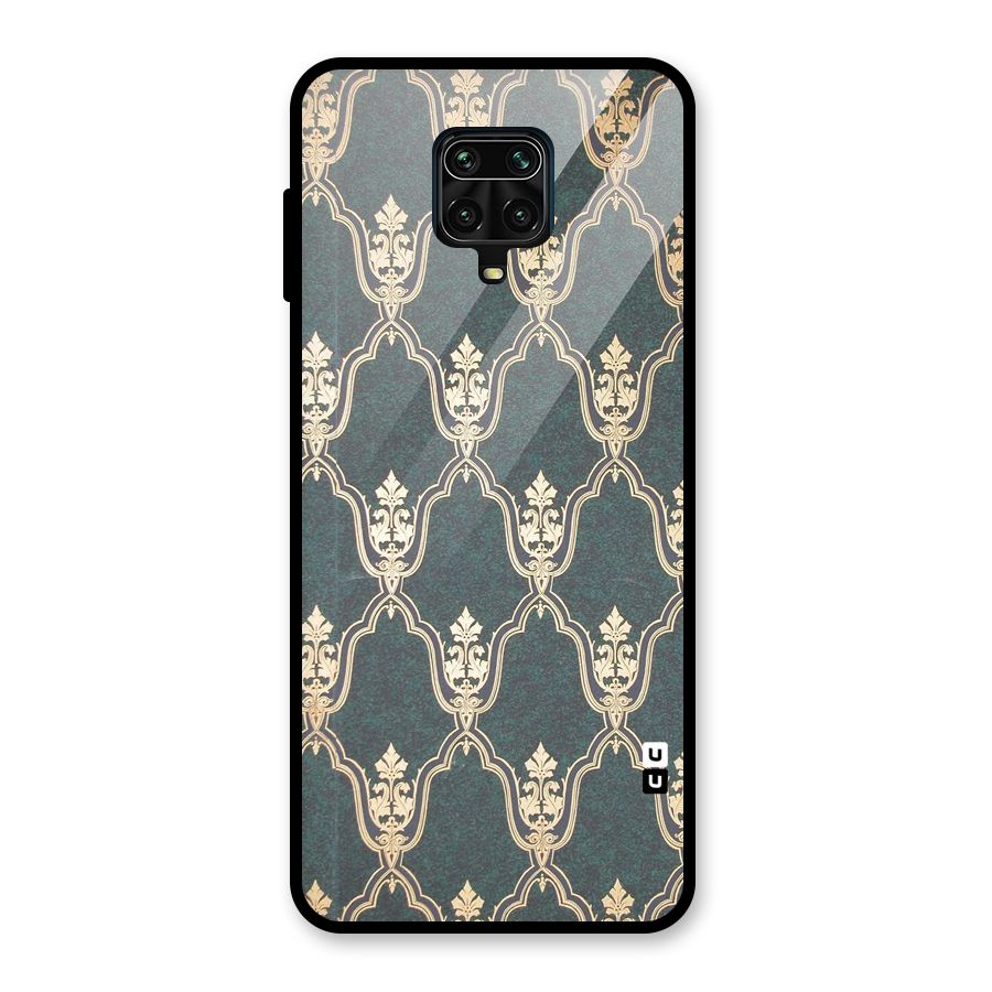 Ultra Beauty Pattern Glass Back Case for Redmi Note 9 Pro