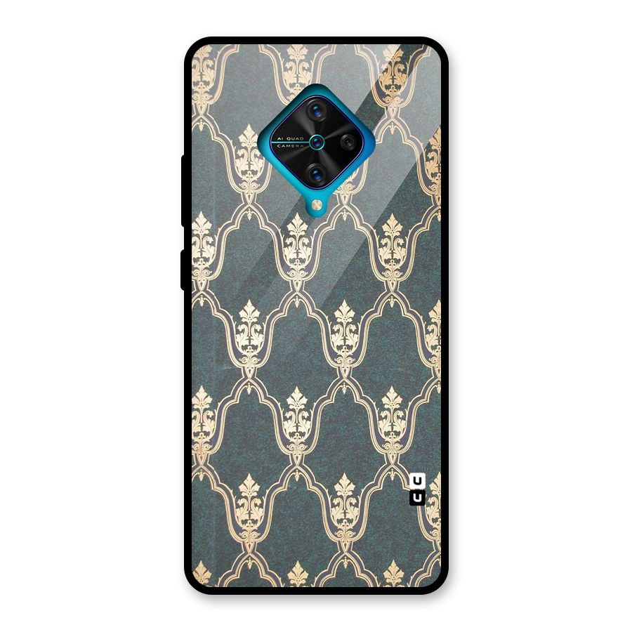 Ultra Beauty Pattern Glass Back Case for Vivo S1 Pro