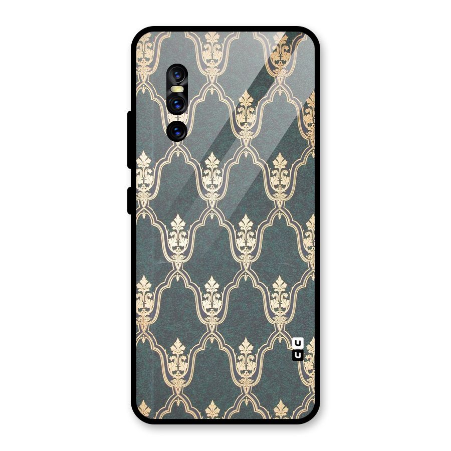 Ultra Beauty Pattern Glass Back Case for Vivo V15 Pro