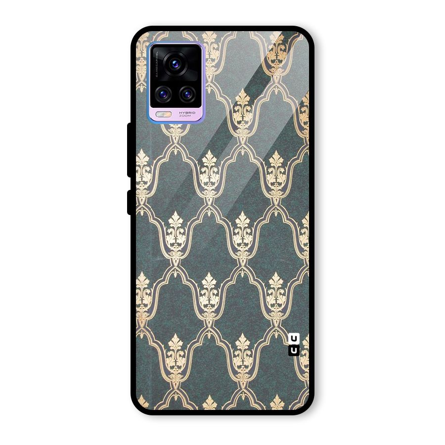 Ultra Beauty Pattern Glass Back Case for Vivo V20 Pro