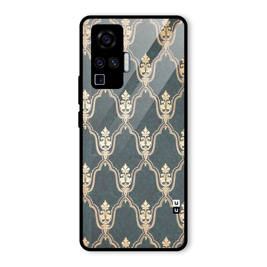 Ultra Beauty Pattern Glass Back Case for Vivo X50 Pro
