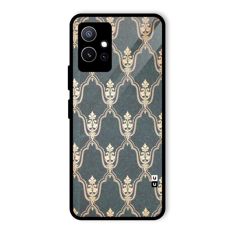 Ultra Beauty Pattern Glass Back Case for Vivo Y75 5G