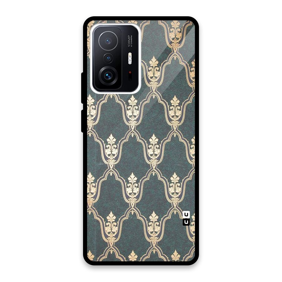 Ultra Beauty Pattern Glass Back Case for Xiaomi 11T Pro