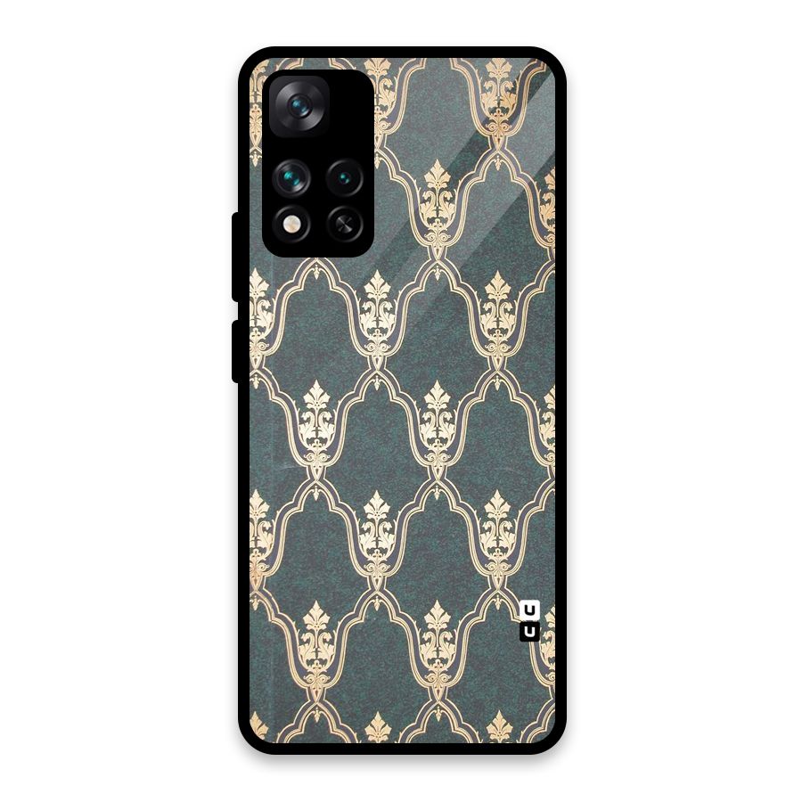 Ultra Beauty Pattern Glass Back Case for Xiaomi 11i HyperCharge 5G