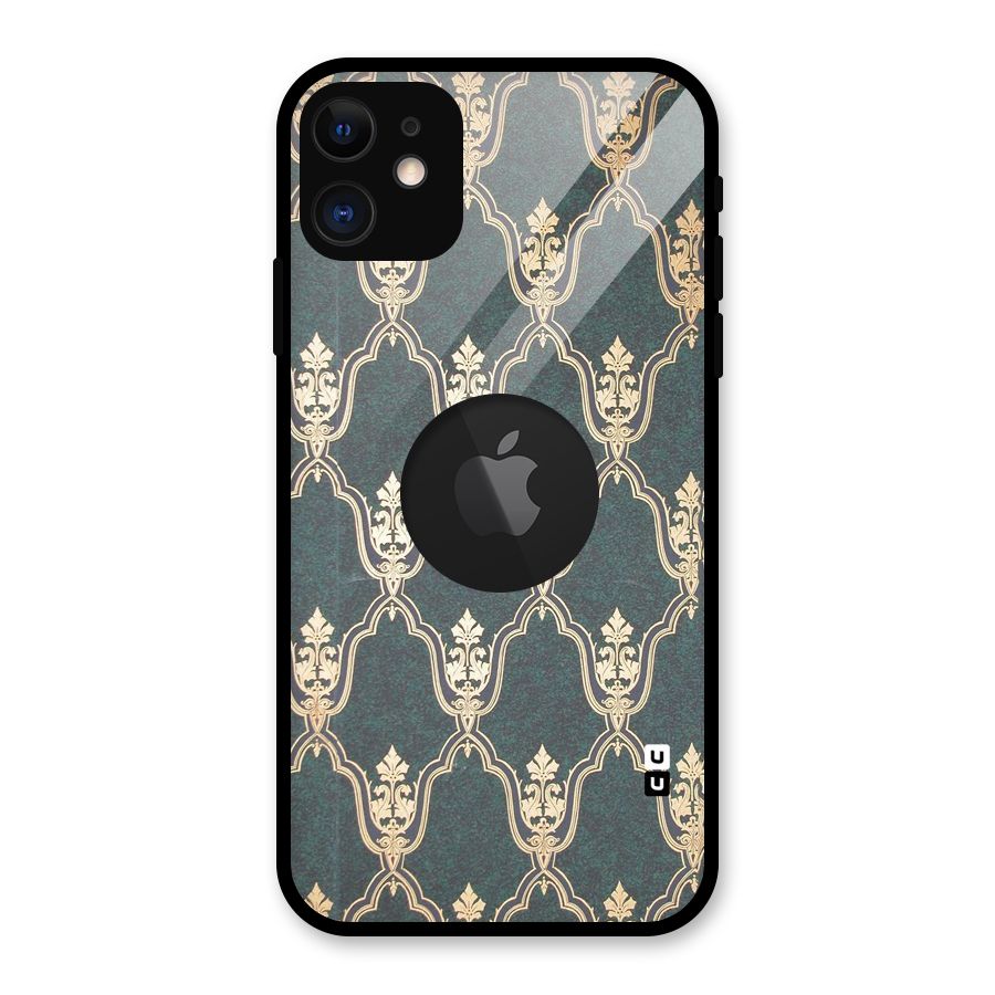 Ultra Beauty Pattern Glass Back Case for iPhone 11 Logo Cut