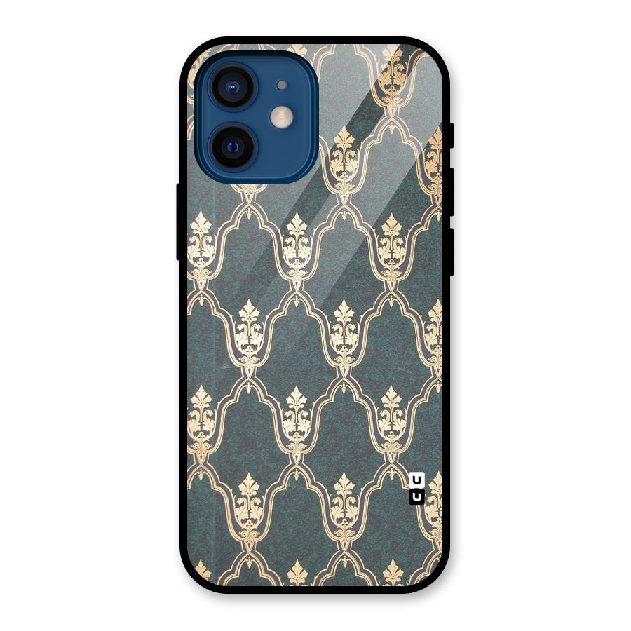 Ultra Beauty Pattern Glass Back Case for iPhone 12 Mini
