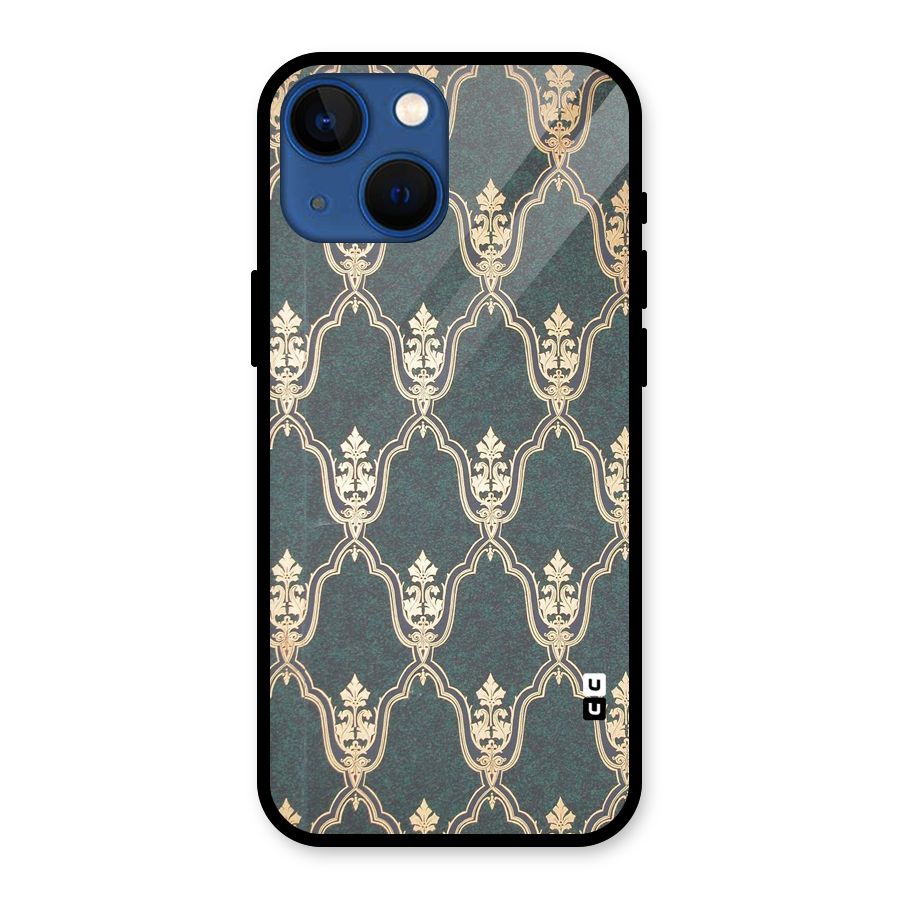 Ultra Beauty Pattern Glass Back Case for iPhone 13 Mini