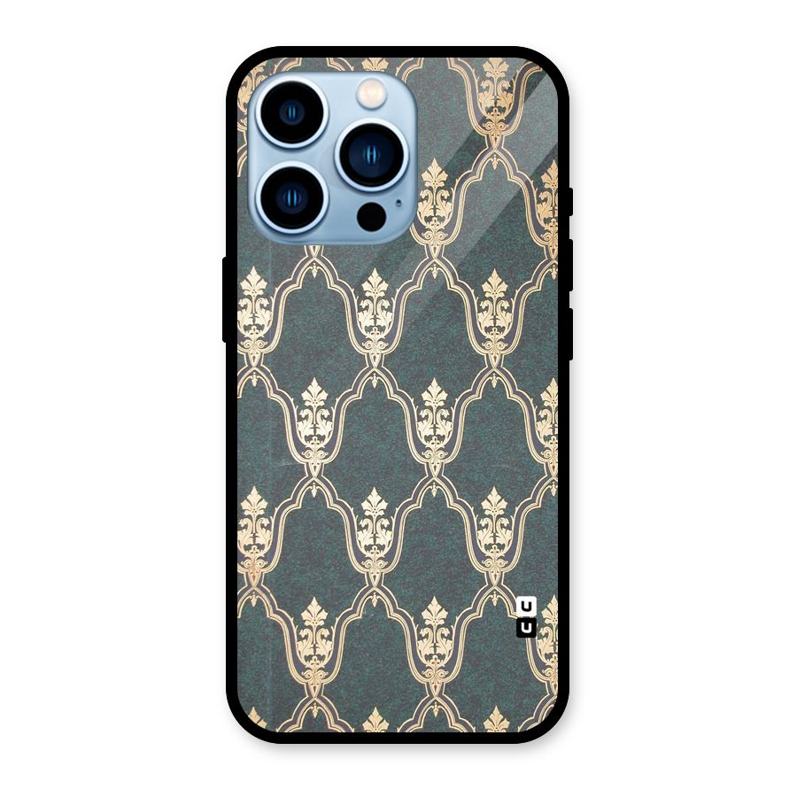 Ultra Beauty Pattern Glass Back Case for iPhone 13 Pro