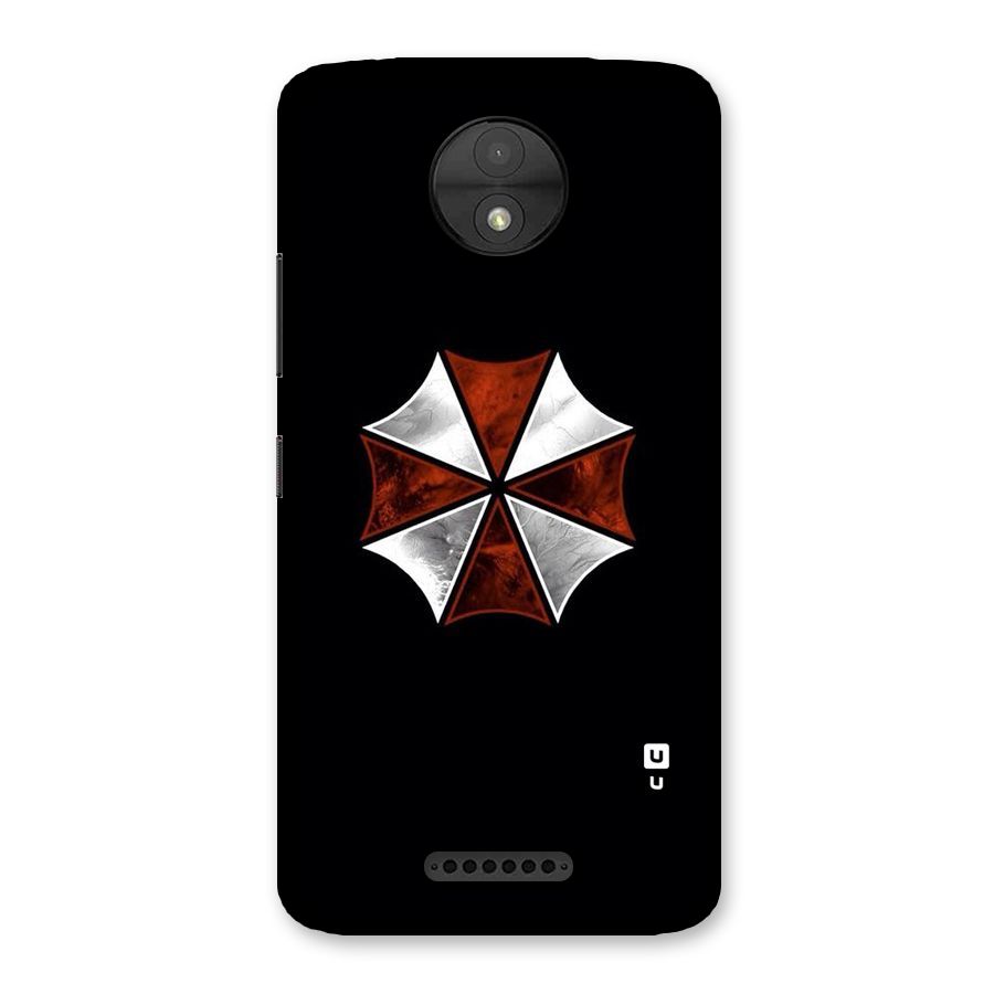 Umbrella Design Back Case for Moto C