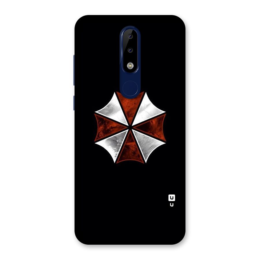 Umbrella Design Back Case for Nokia 5.1 Plus