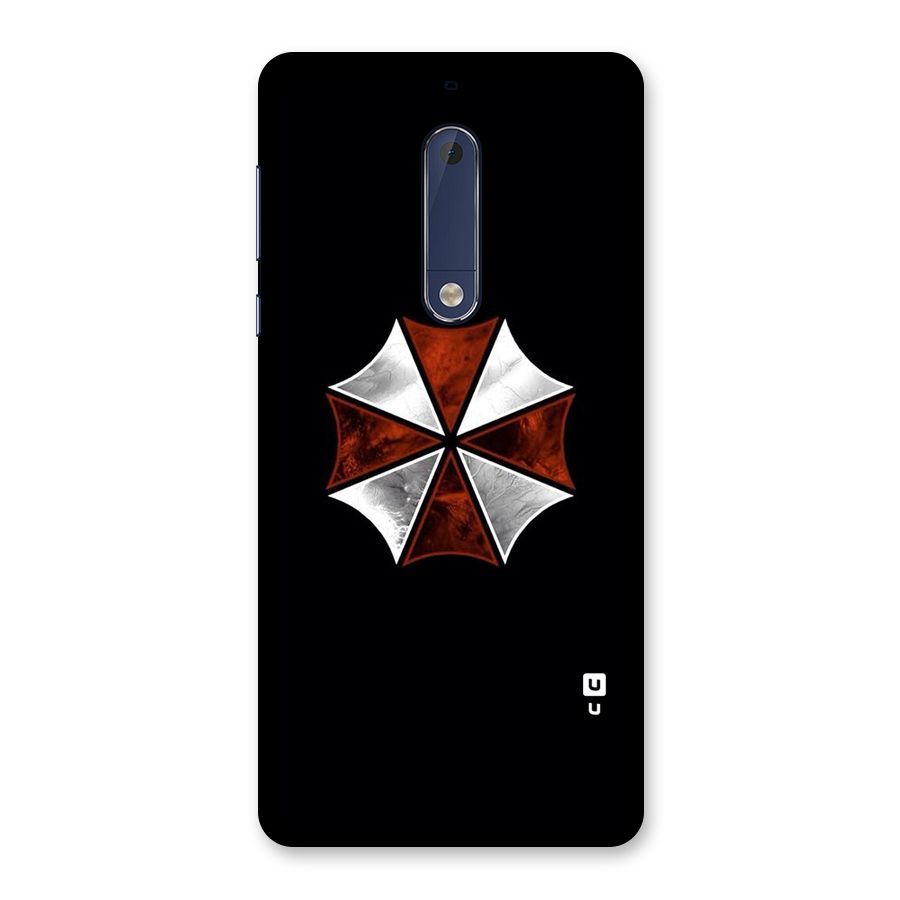 Umbrella Design Back Case for Nokia 5
