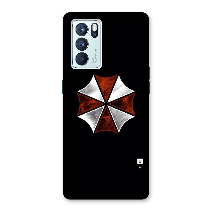 Umbrella Design Back Case for Oppo Reno6 Pro 5G