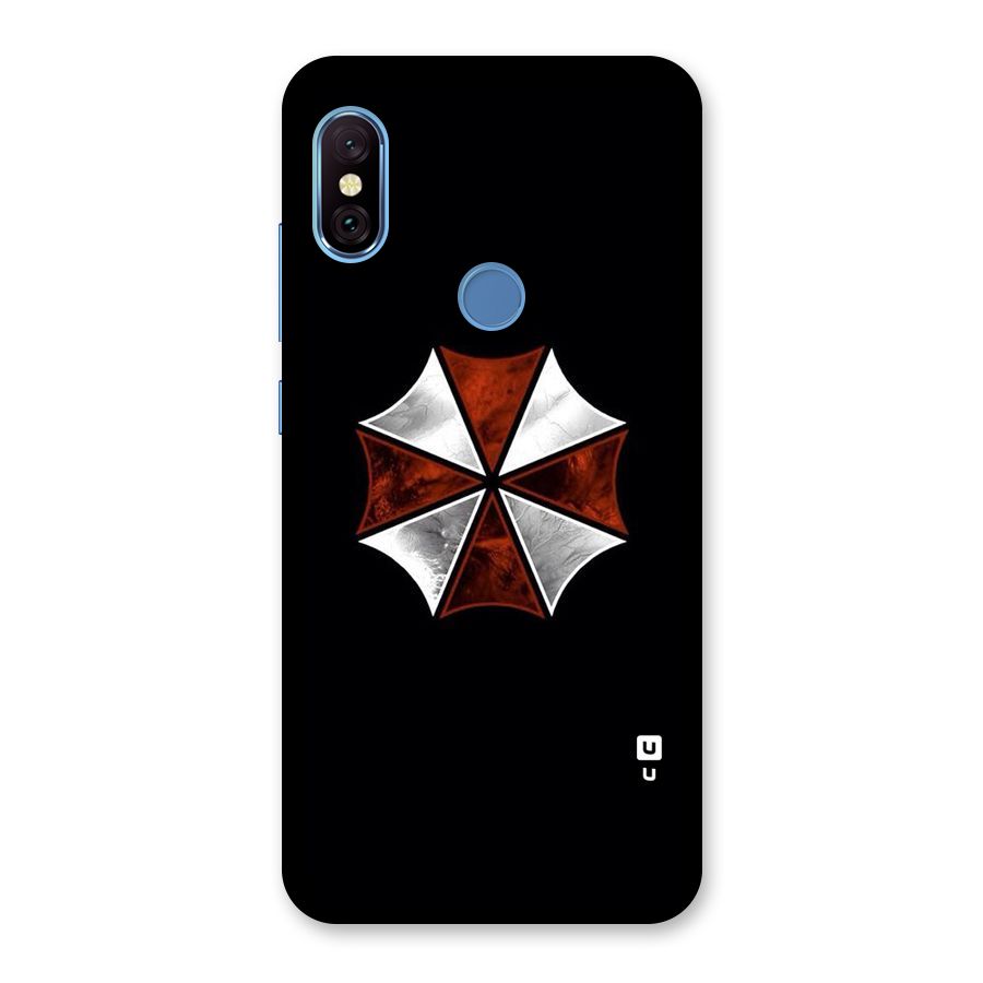 Umbrella Design Back Case for Redmi Note 6 Pro