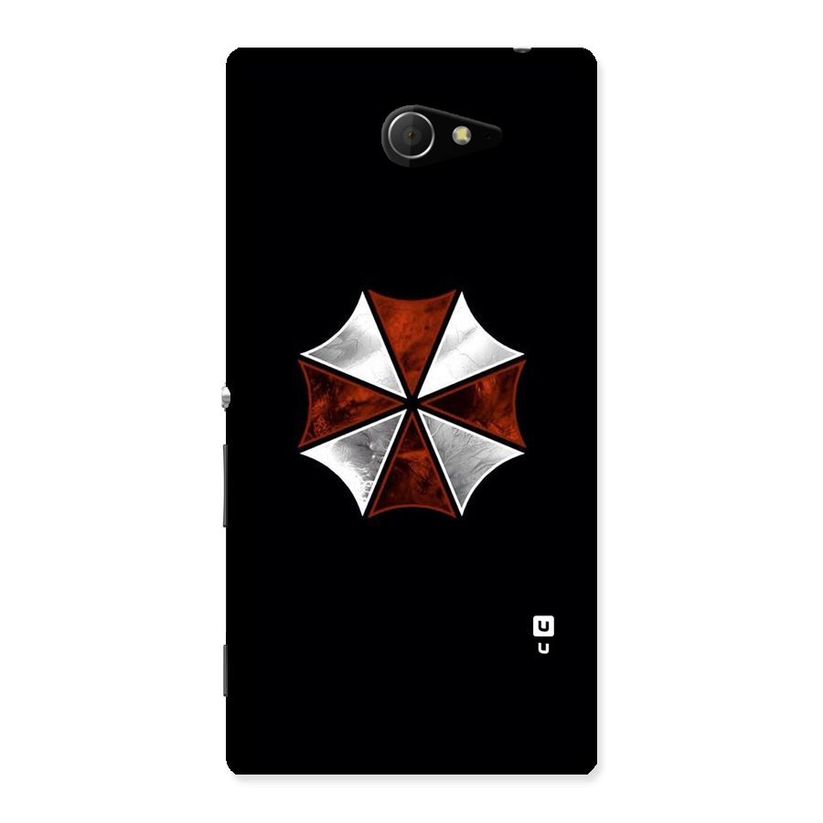 Umbrella Design Back Case for Sony Xperia M2
