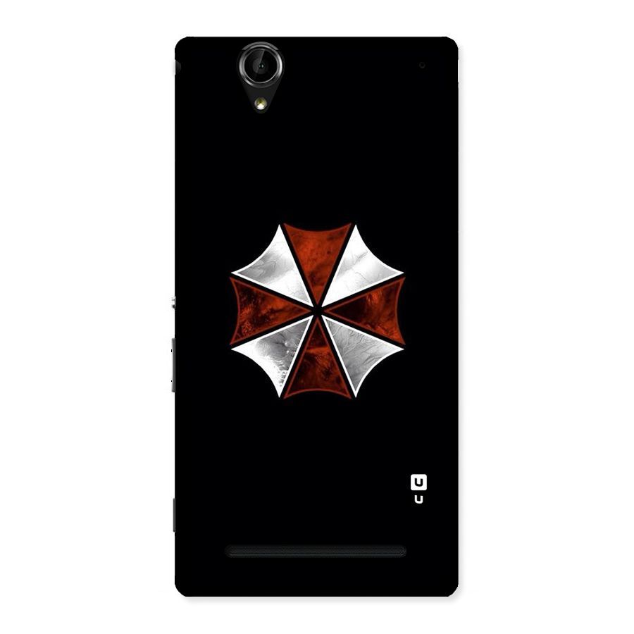 Umbrella Design Back Case for Sony Xperia T2