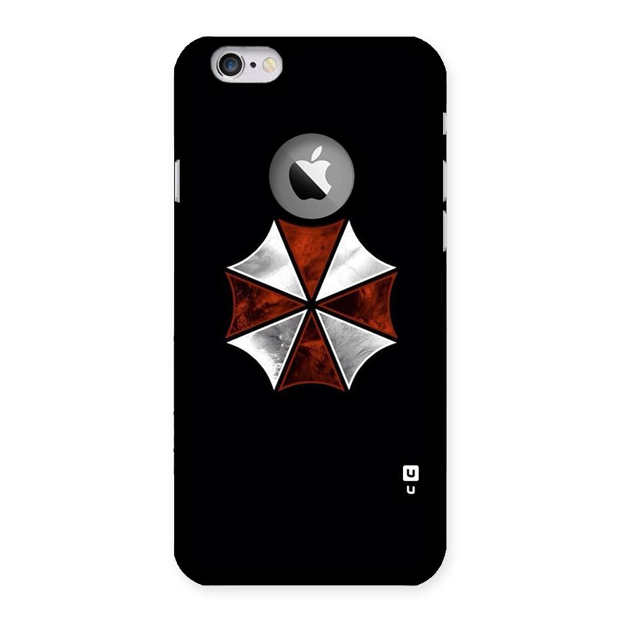 Umbrella Design Back Case for iPhone 6 Logo Cut
