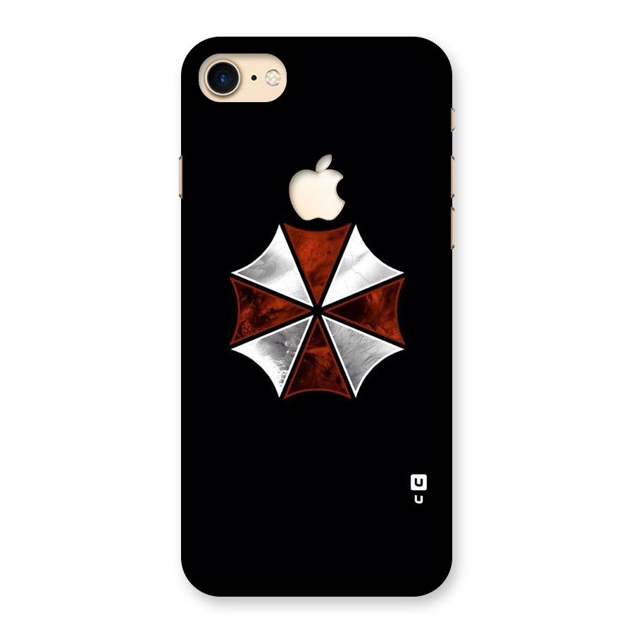 Umbrella Design Back Case for iPhone 7 Apple Cut
