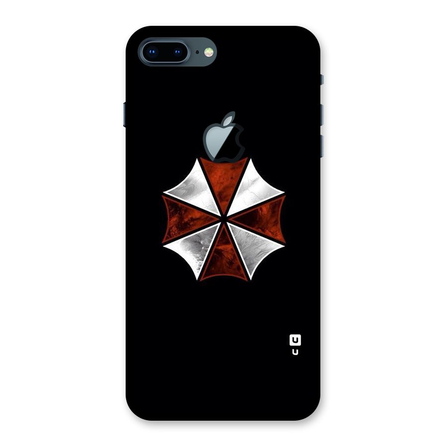 Umbrella Design Back Case for iPhone 7 Plus Apple Cut
