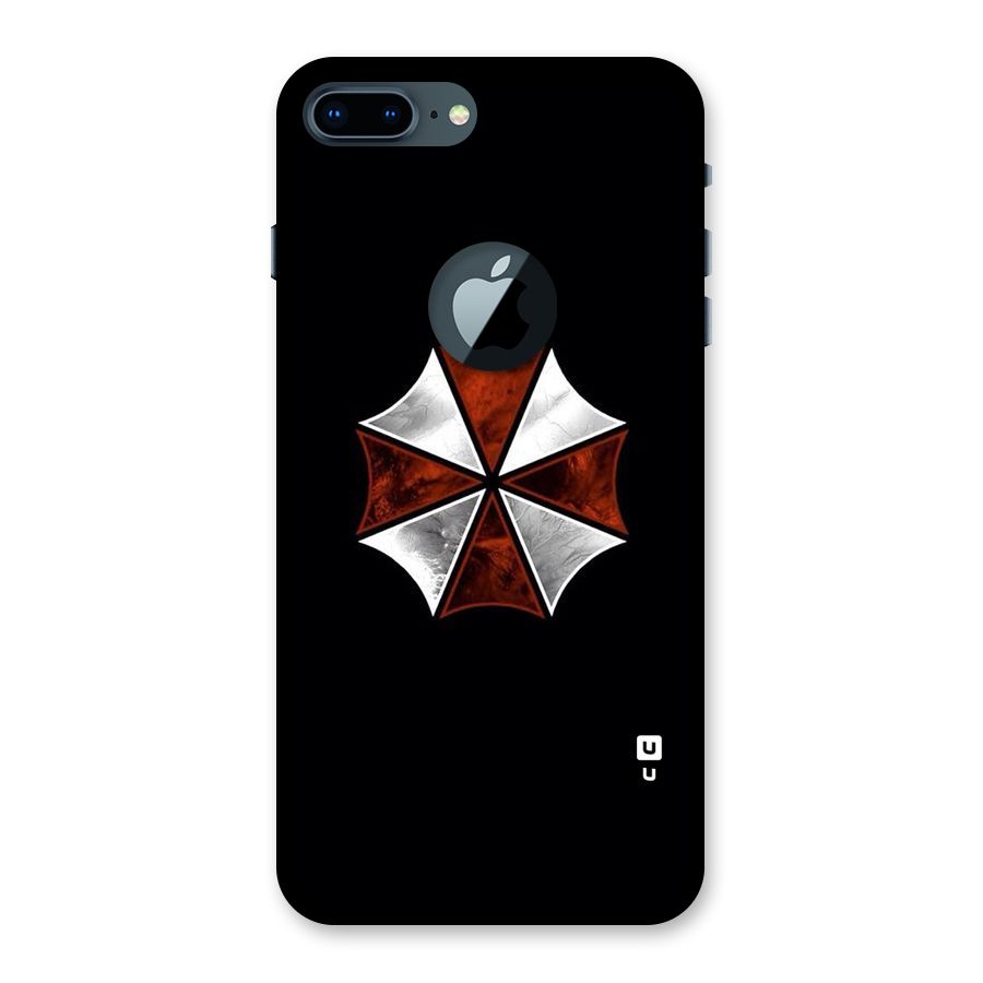 Umbrella Design Back Case for iPhone 7 Plus Logo Cut