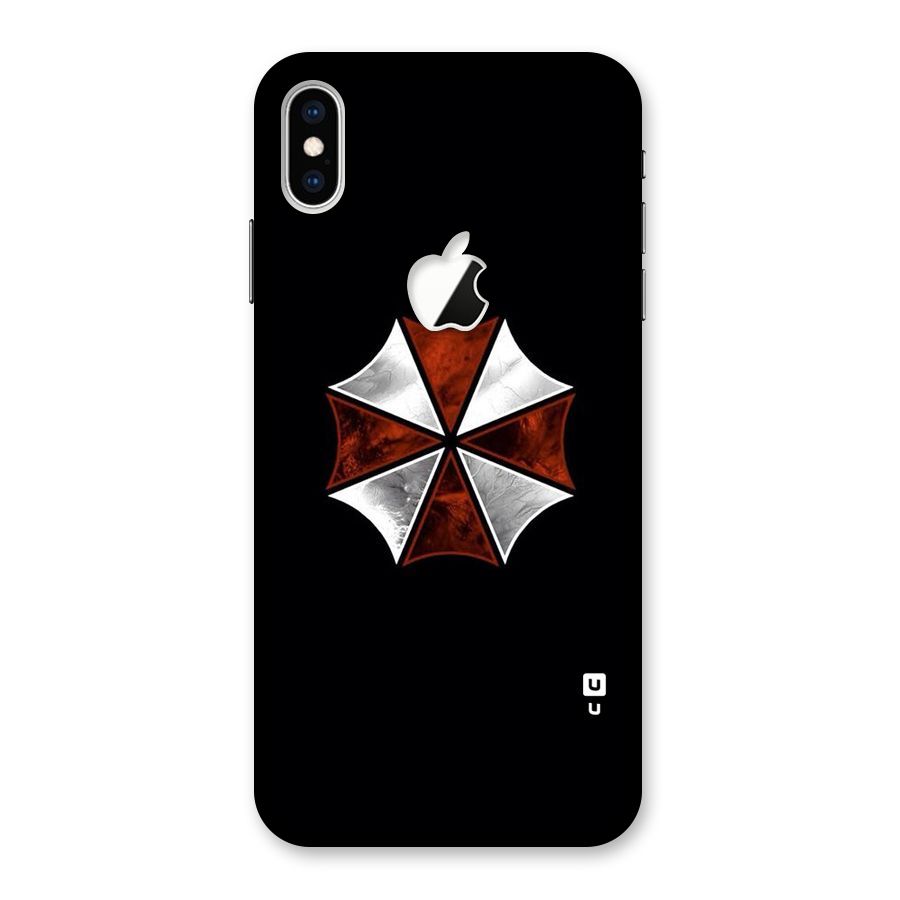 Umbrella Design Back Case for iPhone XS Max Apple Cut