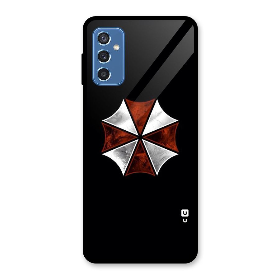 Umbrella Design Glass Back Case for Galaxy M52 5G