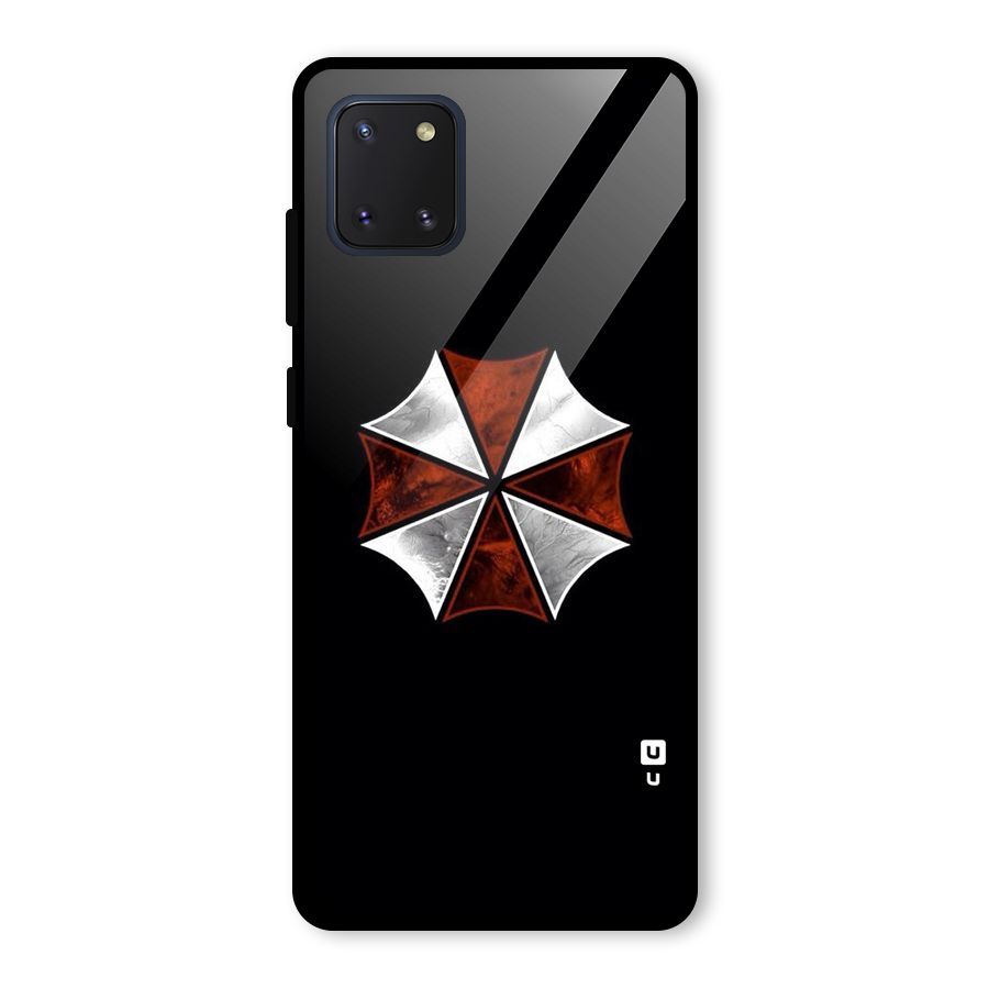 Umbrella Design Glass Back Case for Galaxy Note 10 Lite