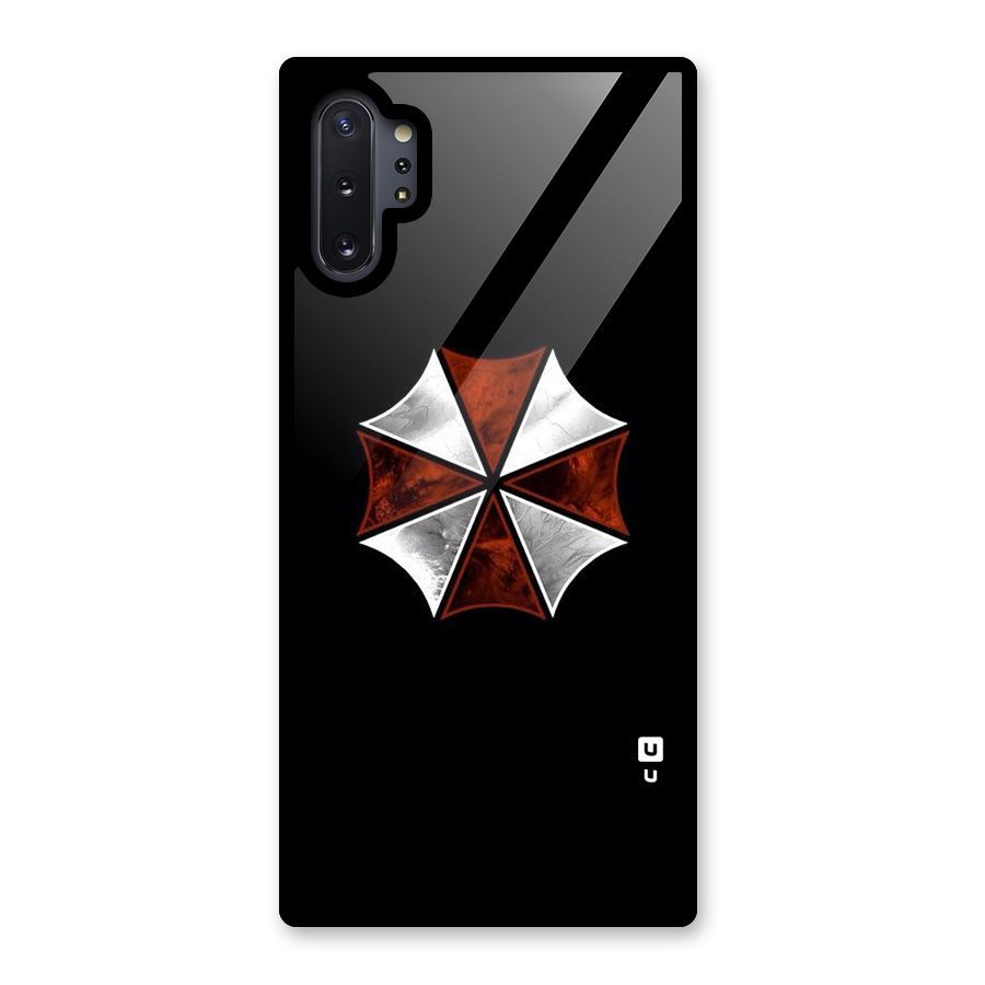 Umbrella Design Glass Back Case for Galaxy Note 10 Plus