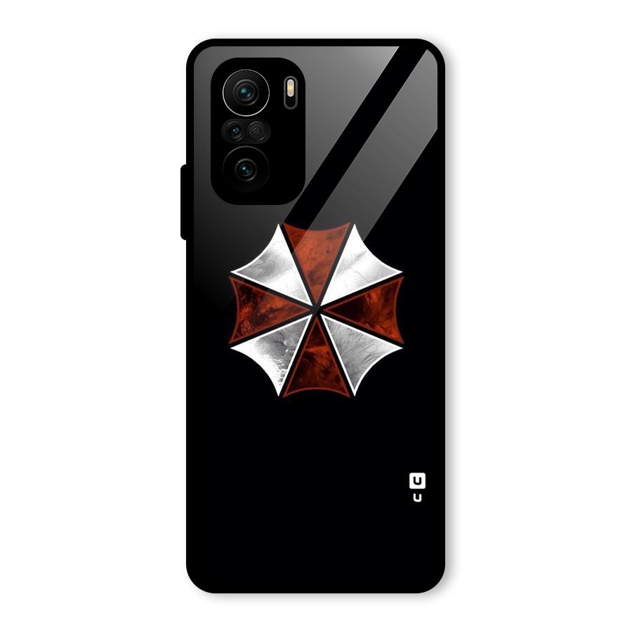 Umbrella Design Glass Back Case for Mi 11X Pro