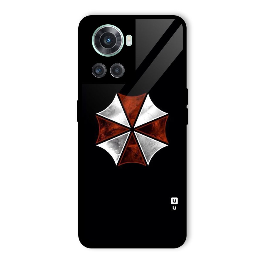 Umbrella Design Glass Back Case for OnePlus 10R