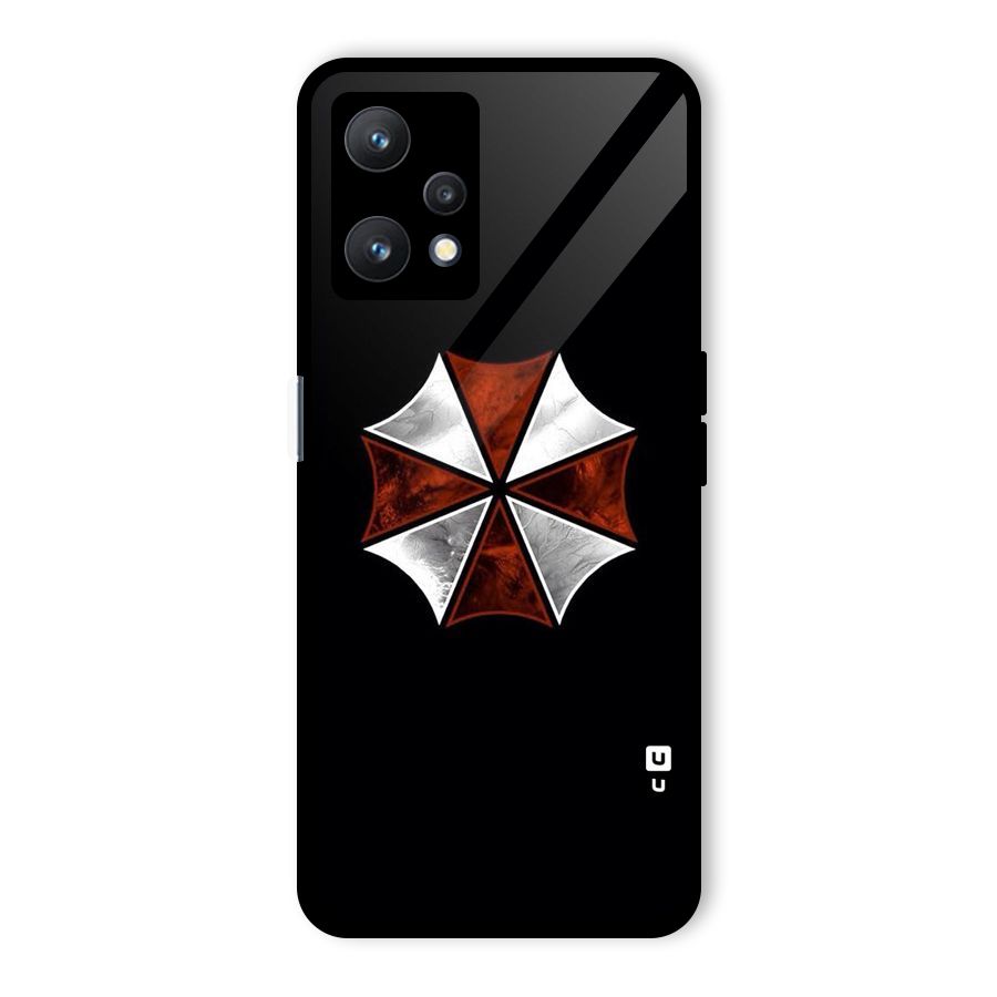 Umbrella Design Glass Back Case for Realme 9 Pro 5G