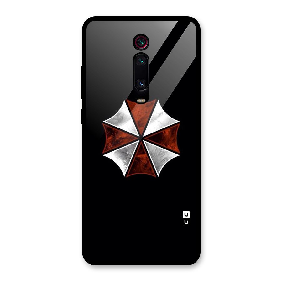 Umbrella Design Glass Back Case for Redmi K20