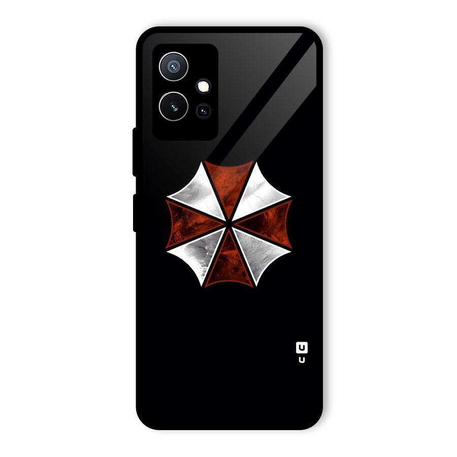 Umbrella Design Glass Back Case for Vivo Y75 5G